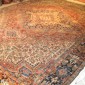 Antique Persian Heriz  9.3 x 13.9