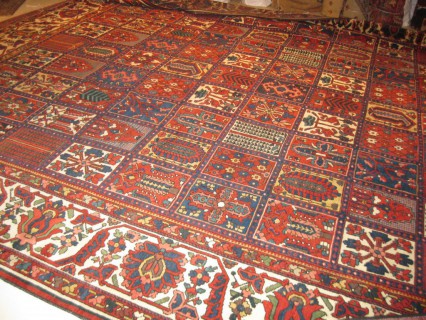 Antique Persian Baktieri  12.7 x 15.4