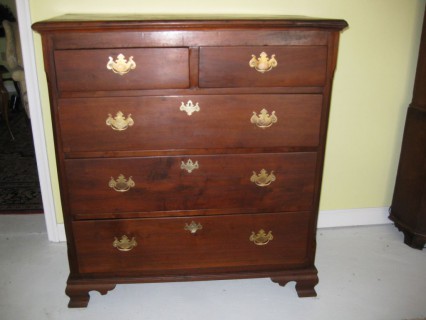 E 19th c American  Chest of Drawers