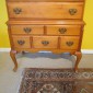 Chippendale-Style Tiger Maple Highboy