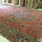 Antique Persian Heriz 10.3 x 20