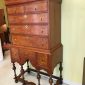 18th c American William and Mary Mahogany Highboy    SOLD