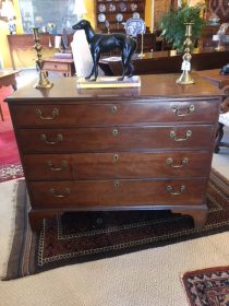 E 19th c American Walnut Chest of Drawers     SOLD