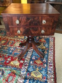 Early 19th c American 2 Drawer Stand   SOLD