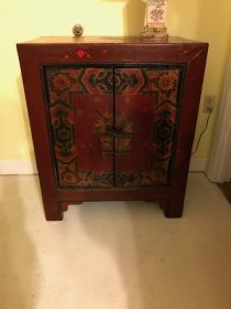 19th c Painted Tibetan Cabinet     SOLD