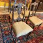 Set of Four 18th c French Country Chairs