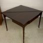 Mahogany Federal Style Extension Game Table   SOLD