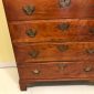 18th c American Cherry Chippendale Tall Chest    SOLD