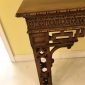 Mid 20th c English Mahogany Chinese Chippendale Console          SOLD