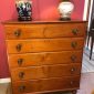 Early 19th c American Cherry Chest of Drawers   SOLD