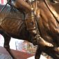 Antique Bronze of Jockey on Horse