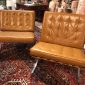 mid 20th c Leather Barcelona Chairs