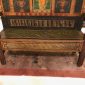 19th c Spanish Painted Bench
