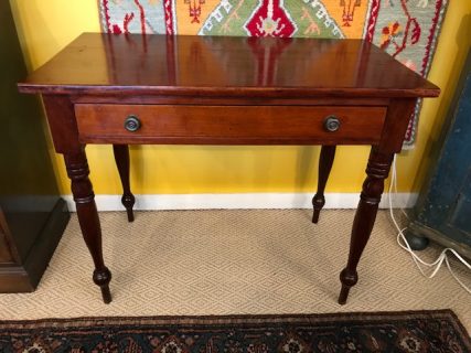 19th c American Cherry Writing Table    SOLD