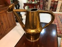 19th c English Brass Watering Can