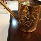 19th c Brass Watering Can