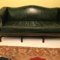 Chippendale-Style Leather Sofa by Hancock and Moore    SOLD