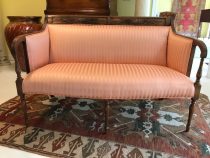 Early 20th Federal-Style Settee    SOLD
