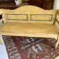 19th c Painted Pine French Bench     SOLD