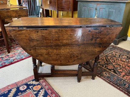 18th c English William and Mary Gate-Leg Table