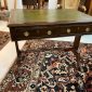 19th c Regency Leather Top Writing Desk     SOLD