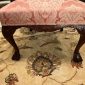 18th c American Chippendale Upholstered Armchair    SOLD