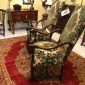 Pair of Louis XIV Walnut and Upholstered Armchair     SOLD