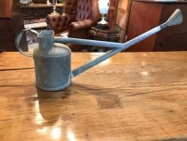 19th c English Galvanized Watering Can     SOLD