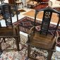 Pair of Qing Dynasty Chinese Elm Yoke Back Chairs