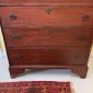 18th c American Chippendale  Painted Chest